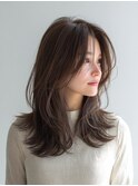 栄 髪質改善 美髪 艶髪 ツヤセミロング