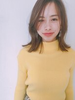 ベル 銀座並木通り店(Belle)&nbsp;外ハネ　大人可愛いくびれミディ　［Belle銀座］