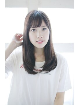 ゴッドハンド 横浜店 艶カラーのナチュラルストレート◎30代40代50代60代