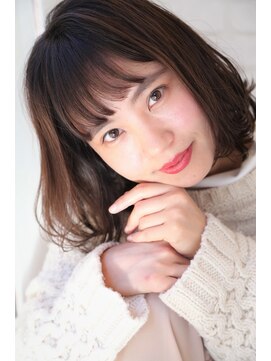 ヴィックス クリスタル(VIC’S crystal) オレンジベージュ＿フレンチボブ