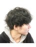 人気No.2【メンズ限定】カット＋パーマ　￥8500