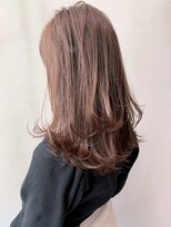 アイティー バイ アルバム 浦和店(IT by ALBUM)&nbsp;レイヤーロング_ココアブラウンフリンジウェーブ_ba279892