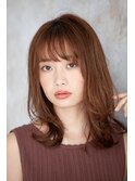 【shellbear 銀座】大人カジュアル外ハネミディアム