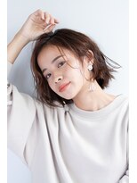 テラスコード(TERRACE CODE) 小顔カットオリーブカラーくすみカラー切りっぱなし20代30代40代