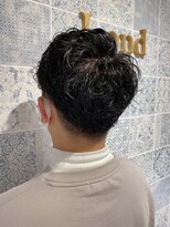 ロンド ストラーダ 心斎橋(Lond strada)&nbsp;【津賀　涼】大人カッコいい刈り上げ無造作パーマ☆