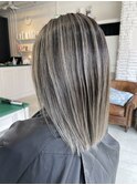 Lien☆エアータッチバレイヤージュ×フォギーグレー