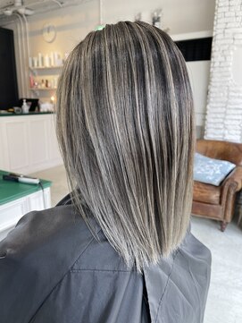 リアン(Lien) Lien☆エアータッチバレイヤージュ×フォギーグレー