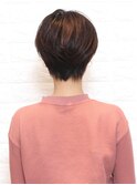 ショートスタイル/ブラウン/抜け感/20代30代40代50代