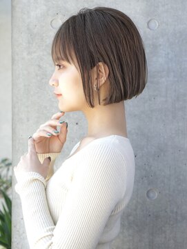 エインアンリー 表参道(AIN.ANLY.) 前髪あり小顔大人内巻きボブ20代30代40代【AIN.表参道】川原大地