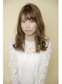 20代30代40代50代/前髪/マチルダボブ/インナーグレージュ/銀座