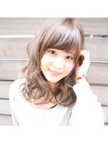 トゥーリ 藤崎店(tuuli)&nbsp;20代30代40代50代ひし形デジタルパーマエアリーミディ黒髪