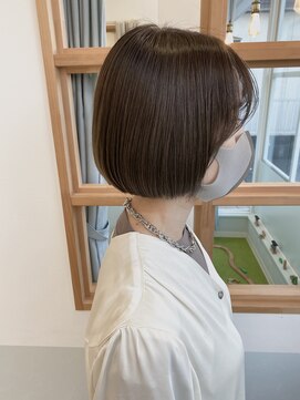 アミトヘアアンドサロン(amito hair&salon) ミニボブ/モカベージュ