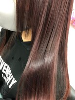 マルレ(MARLE) 都島/髪質改善/美髪カラー/ロング/艶髪/レッドパープル