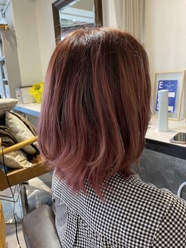 コエバイロゼオ(coe by Roseo) パステルピンクのグラデーションカラー