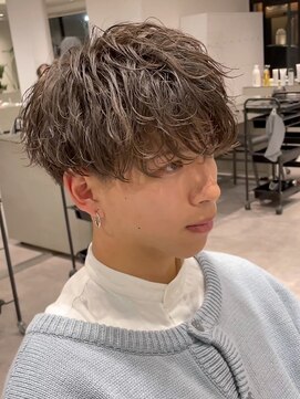 ザサードヘアー 千葉(THE 3rd HAIR) 刈り上げマッシュ　無造作ツイストミックスパーマ