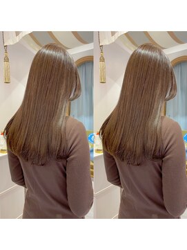 ロンドアベニール 北千住(Lond avenir) ナチュラルストレート　ベージュ　西田大樹