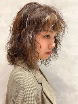 ビューティーマーケット アングゥ イオンモール名取(BEAUTY MARKET ungu) クール系女子パーマスタイル