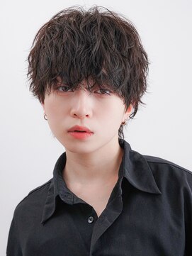 メンズヘアセンス 渋谷(MEN'S HAIR SENSE) ゆるふわスパイラルマッシュウルフ