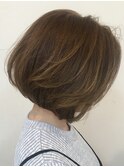 重軽mix大人ボブ【素材のこだわり~アマンビューティー】