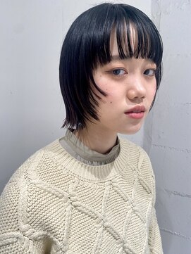 ブランコ 名古屋栄(BLANCO) 顔まわりレイヤーカット×ミニボブ