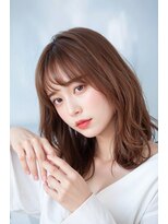 【銀座　有楽町】くびれストレート×長め前髪ワンカール