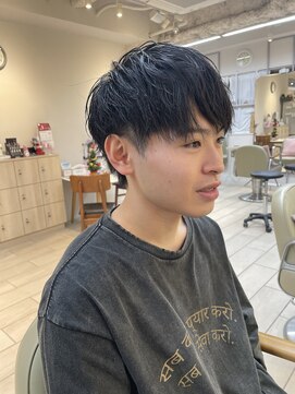 テトラ バイ ネオリーブ 横浜西口店(tetra by neolive) 横浜★ソフトツイストスパイラルパーマ王道マッシュ