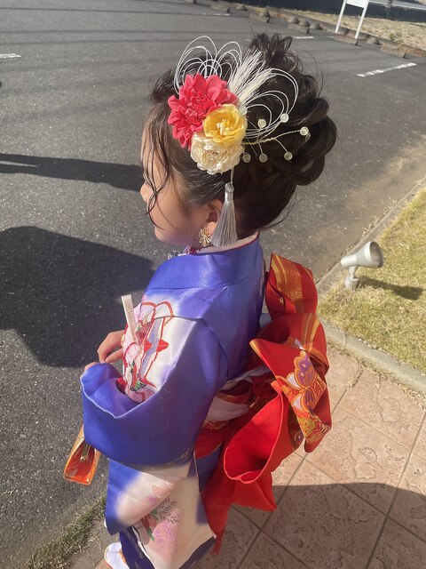 七五三着付け・ヘアアレンジ・メイク