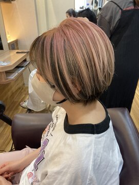 ブレス バイ ファースト 大和吉岡店(Breath by first) グラデーション×アンブレラカラー【stylist西條】