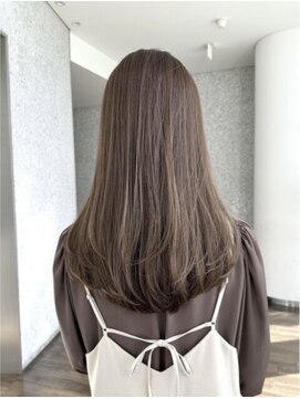 ザック ヴィ(ZACC vie) レイヤーロング/ココアグレージュ