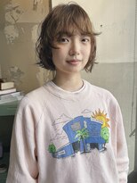 ロジ(loji)&nbsp;レイヤーボブと、ナチュラルパーマ〈鈴木〉