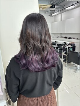 アライブ ハラジュク(ALIVE harajuku) 【ALIVE 夕貴】パープルグラデーションカラー