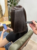 リト(riTo)&nbsp;韓国風巻き　髪質改善　くすみベージュ　マロンベージュ