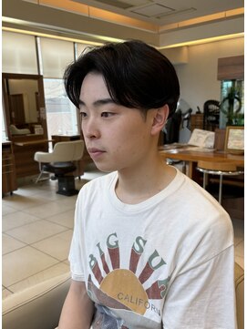 ファーレンピュア(FAHREN PURE) センターパート/ニュアンスパーマ/カルマパーマ/メンズパーマ