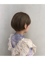 シーバイラヴィズム けやき通り2号店(Sea by LUVISM)&nbsp;まるみショート × ベージュカラー＊