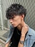 【メンズ】カット＋パーマ  ￥9900