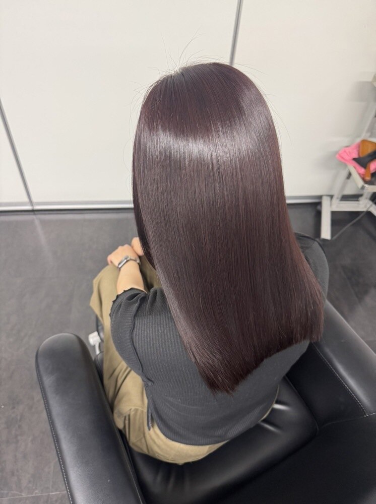 【新登場】超高濃度水素カラー+カット+marbb+トリートメント