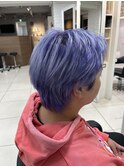 ブリーチ2回ホワイトラベンダー