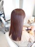 【傷めずストレートに★】酸性縮毛矯正＋トリートメント￥23500⇒￥22000