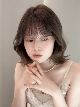 ロンド ブランシュ 錦糸町北口(Lond blanche) 黒髪ボブルフネビージュ小顔ワンレン