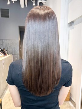 アイティー バイ アルバム 中野店(IT by ALBUM) マロンベージュフェミニンロング似合わせカット_ba491461