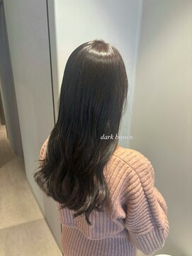 ビジョン 赤坂(vision) 柔らかブラウンゆる巻き仕上げ