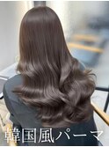パーマ/韓国風パーマ/コテ巻き風パーマ/レイヤーカット/池袋