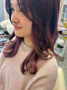 メゾンドボーテ 箕面店(MAISON DE BEAUTE) インナーカラーレイヤー