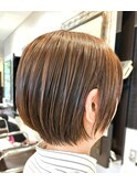 襟足すっきりショート
