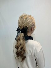 アフェクト チャーム マーチ(affect  Charm/MARCH) ヘアセットお呼ばれセットフェイスフレーミングカラー