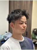 ラフに決まるアップバング