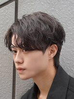 フィフス トウキョウ (fifth TOKYO) 渋谷メンズマッシュウルフカット緩めシャドウパーマルーズパーマ