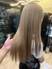 頭皮が痛くならない！》effectブリーチ+カラー+カット