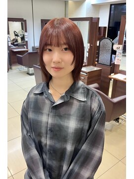 ファーレンピュアスウィート(fahren-pure-suite) ハッシュボブ／cassis pink