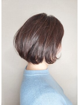 松本平太郎美容室 吉祥寺パートファイブ(PART5) 40代50代60代×ディスコネクションボブ×イノアカラー